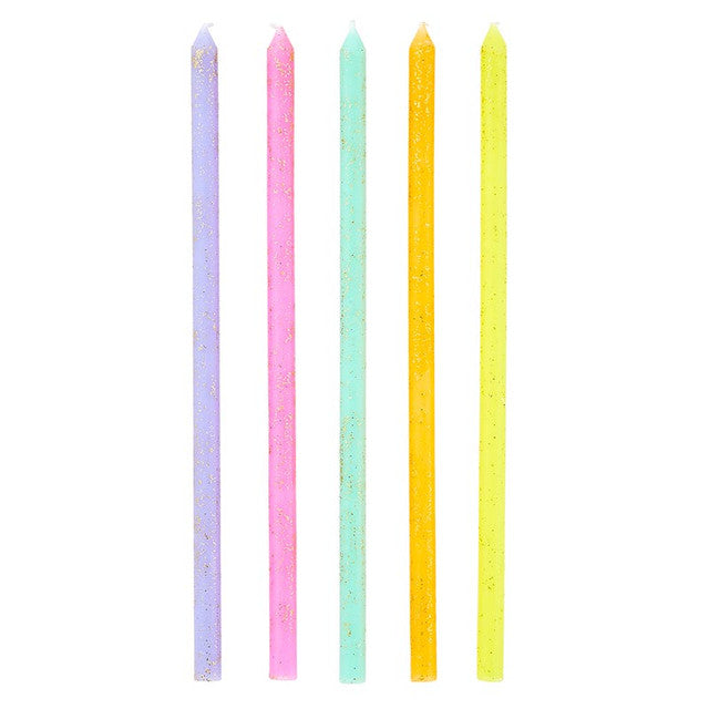 Sparkly Cake Candles