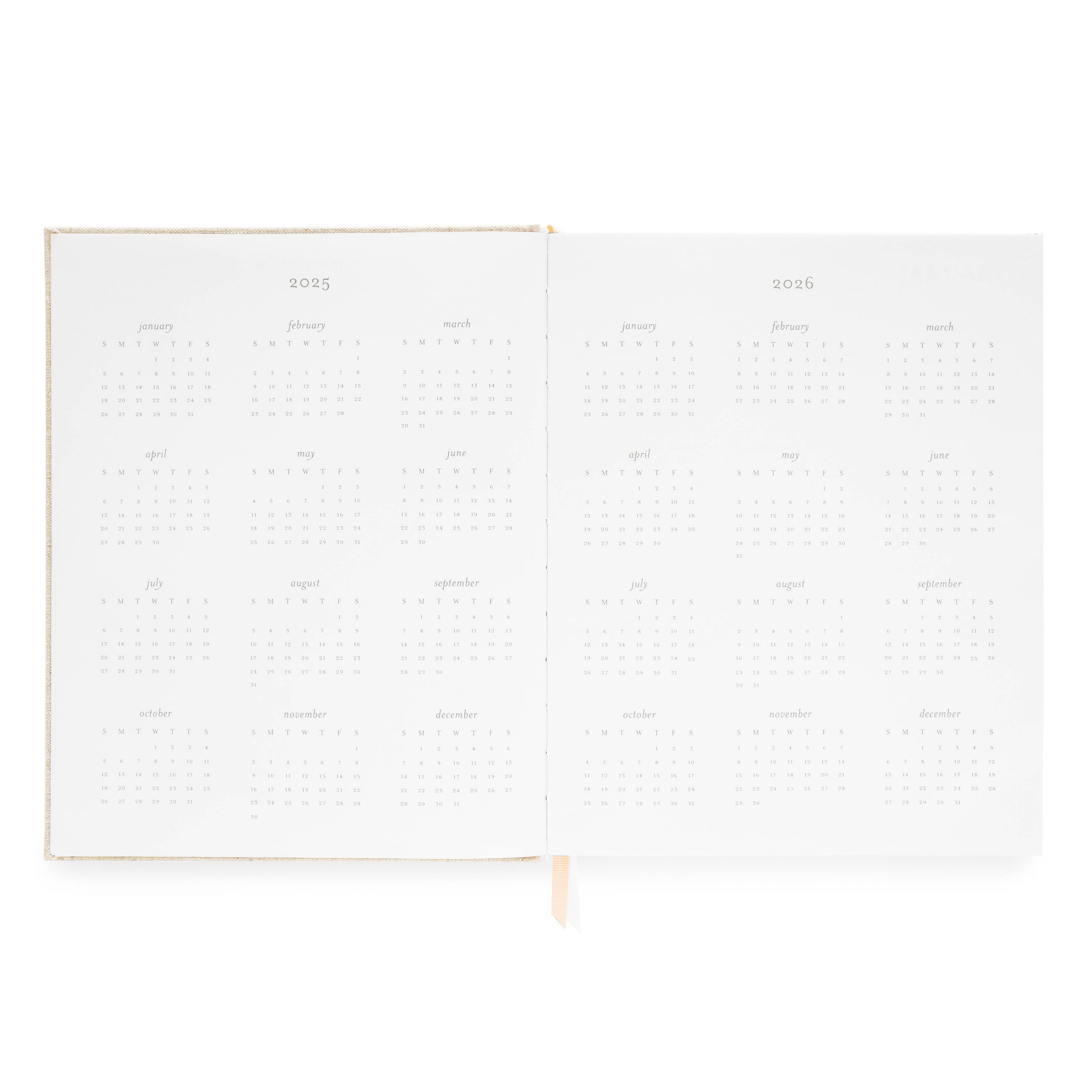 2025 Flax Desk Agenda