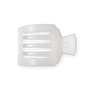 Square Flat Hair Clip | Small | Coconut White