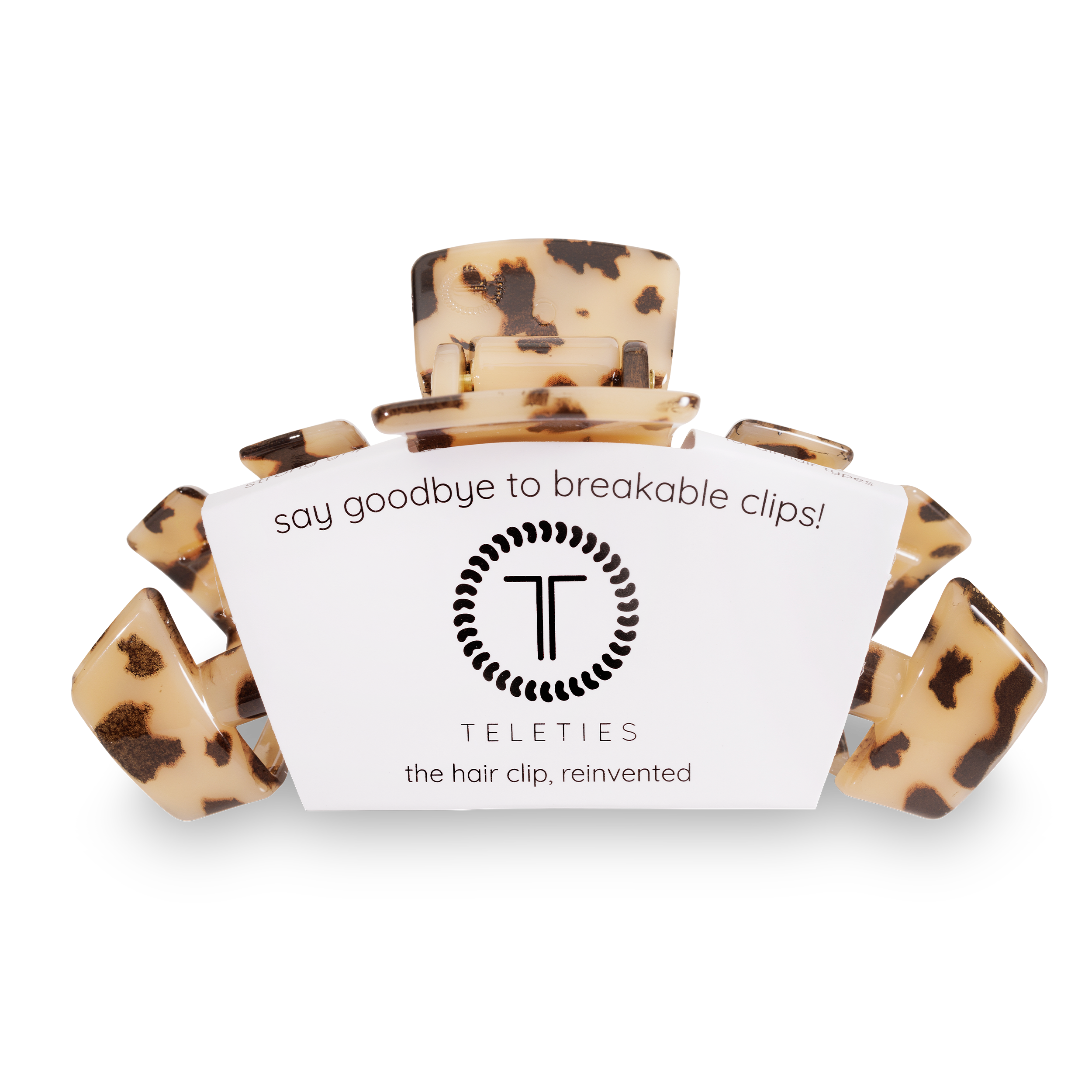 Classic Hair Clip | Large | Blonde Tortoise