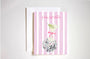A tini bit older martini disco birthday card
