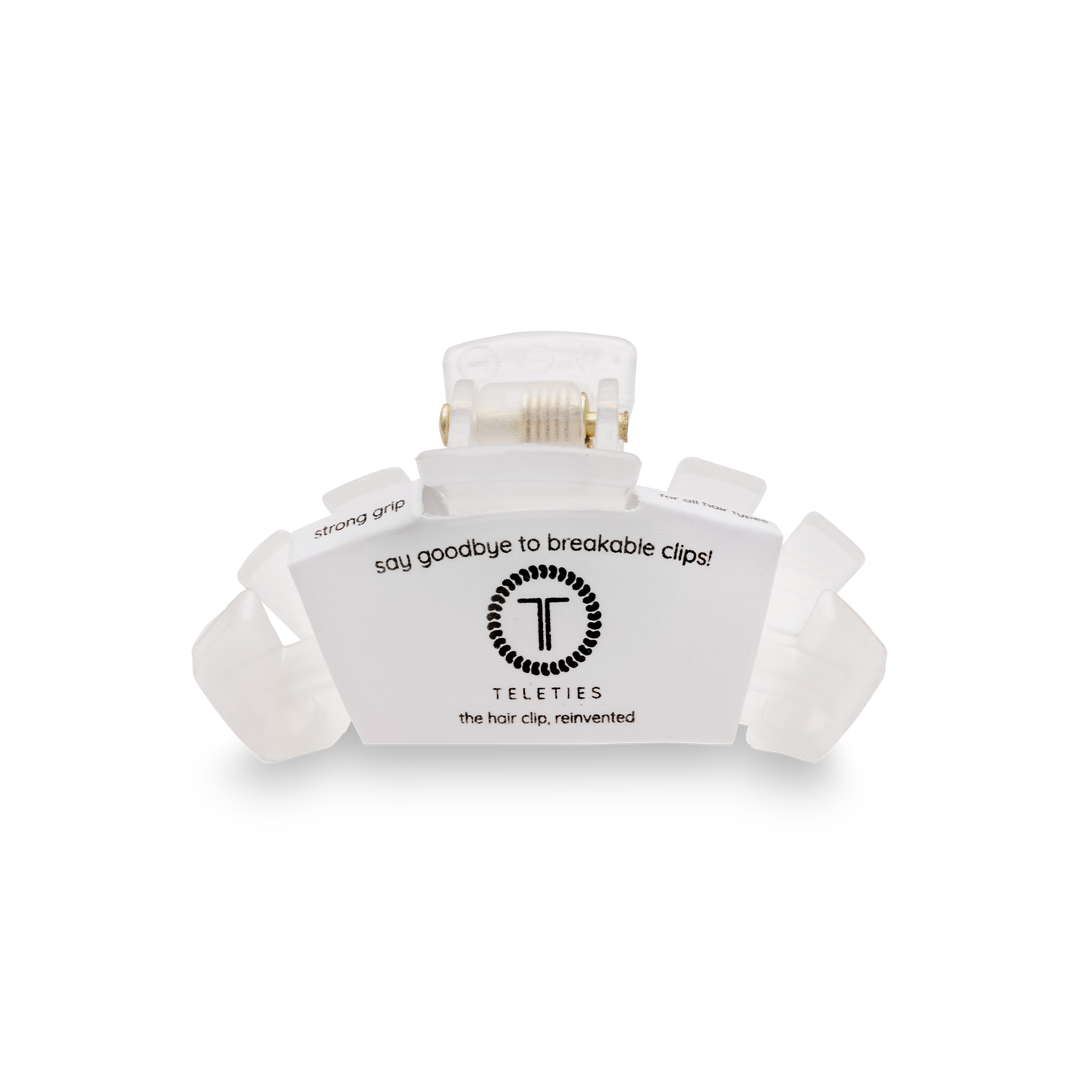 Classic Hair Clip | Tiny | Coconut White