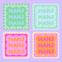 Mahj Mahi Mahj Coaster Set
