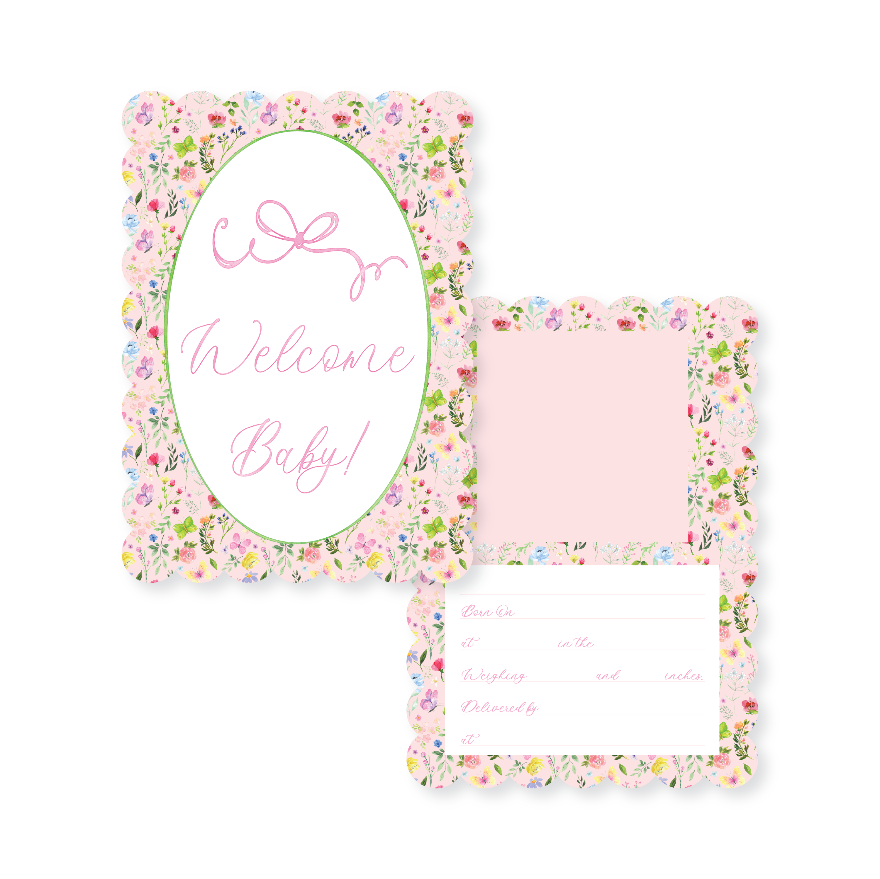 Wildflower Milestone Cards