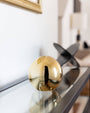 Neva Vase, Gold Metallic Candle Holder