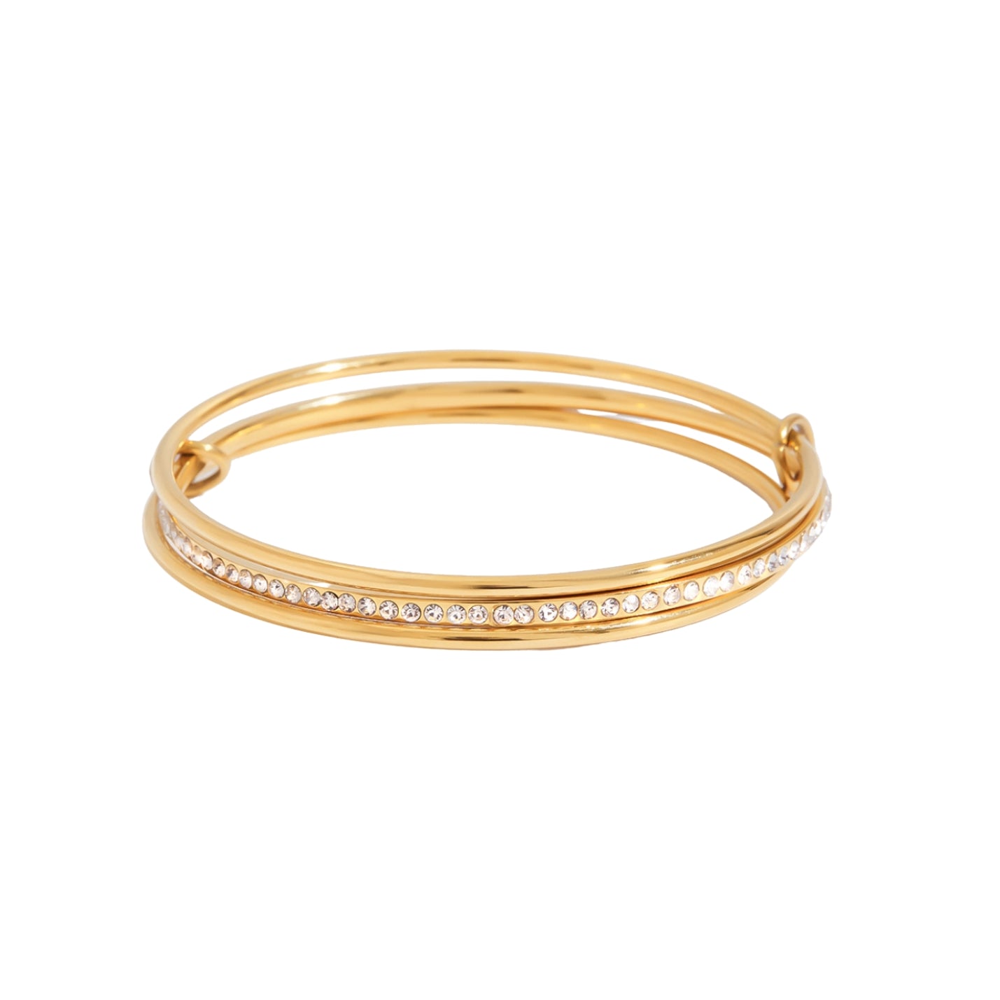 Ella Gold Bangle Bracelet