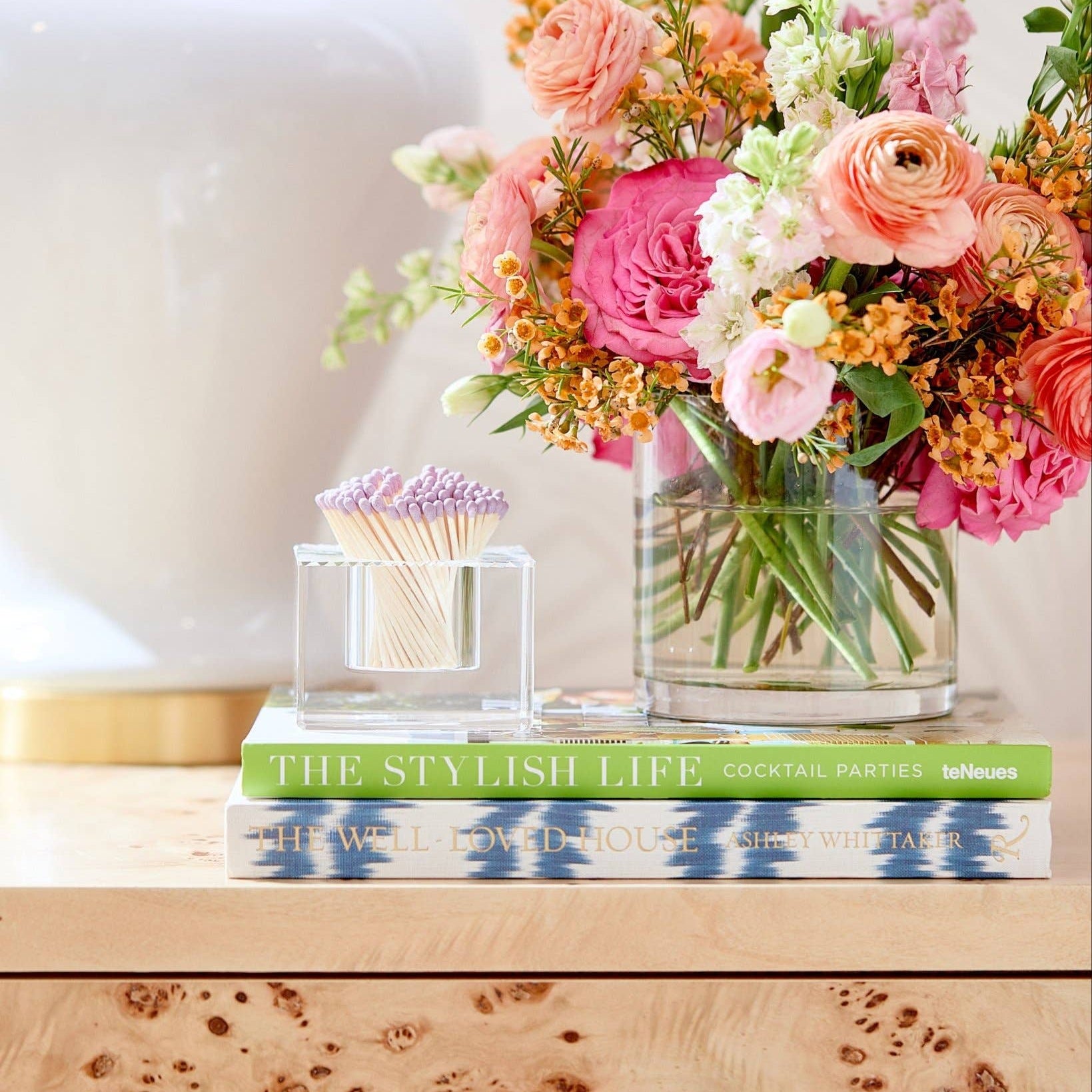 Square Match Striker | Lavender Matches