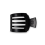 Square Flat Hair Clip | Small | Jet Black