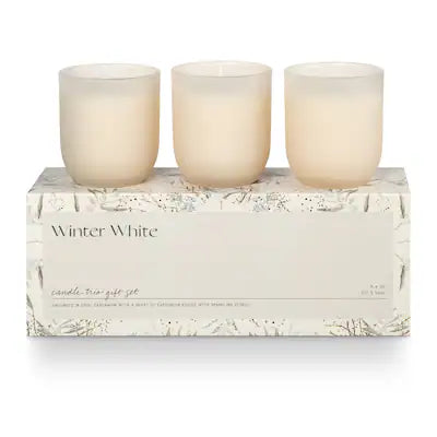 Illume Winter White Votive Trio Gift Set