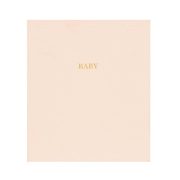 Baby Book - Pale Pink