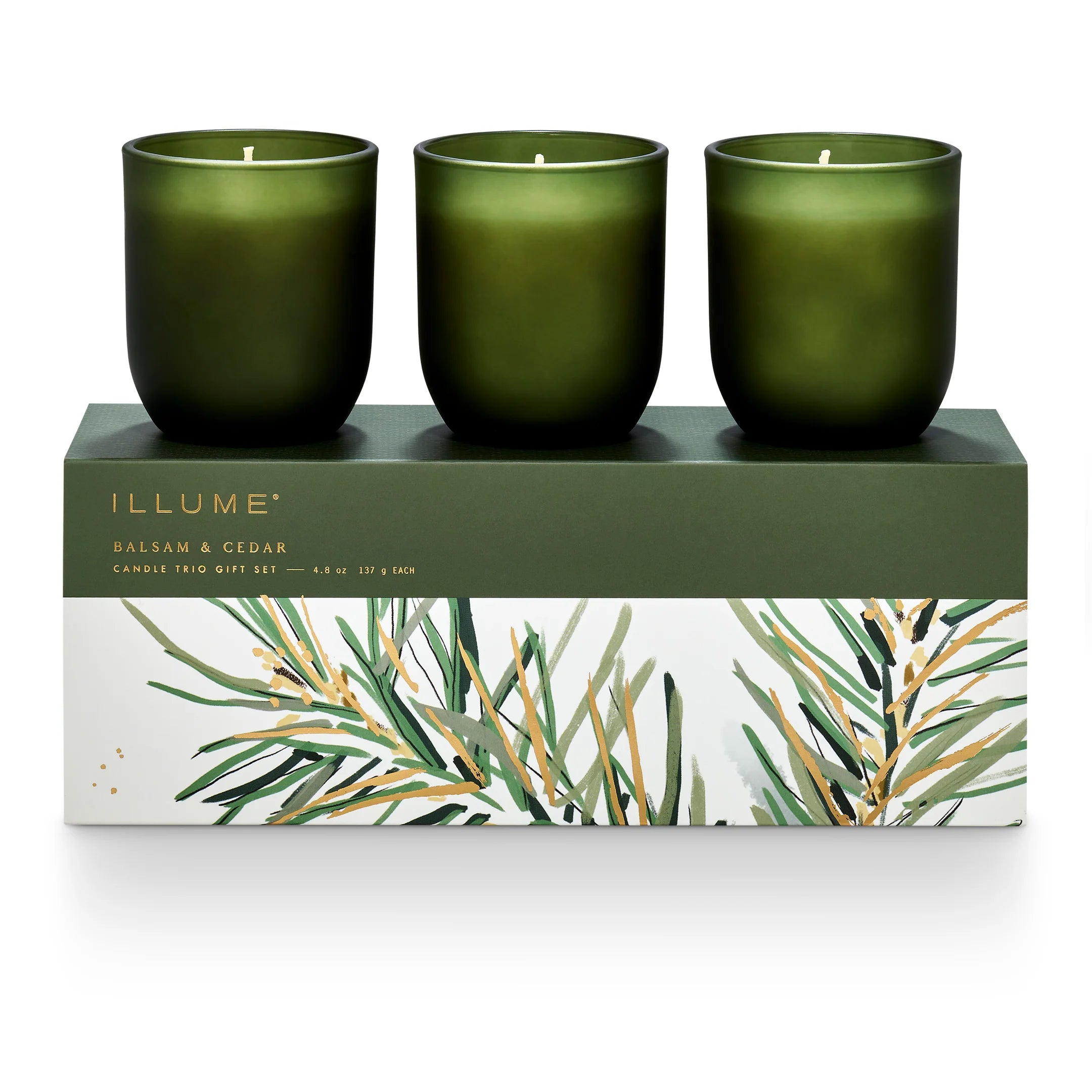 Illume Balsam & Cedar Votive Gift Set
