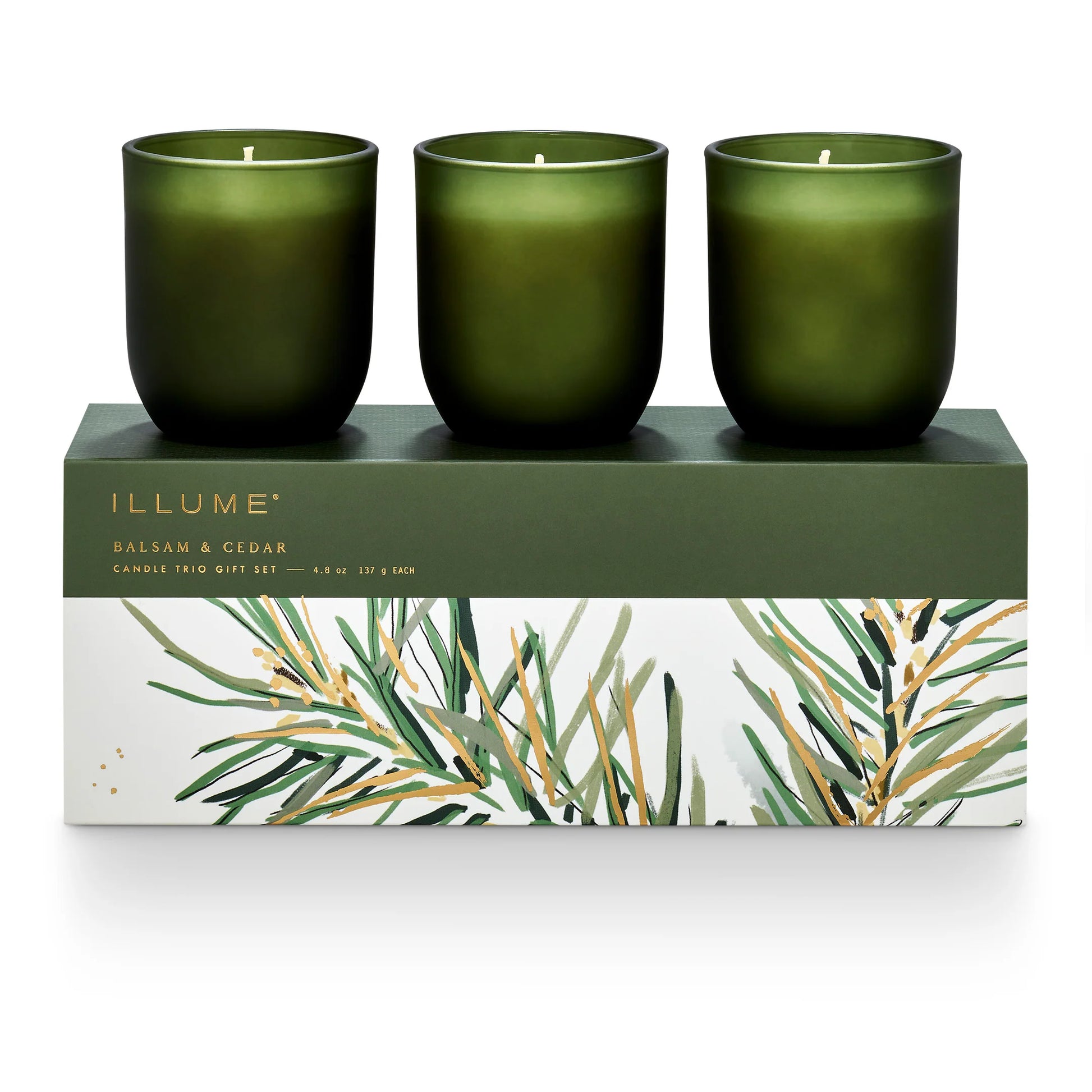 Illume Balsam & Cedar Votive Gift Set