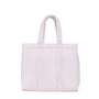 QUILTED GO GO TOTE - PIMLICO STRIPE PINK