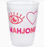I Heart Mahjong Cups