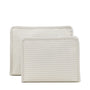 Roadie Large- Gingham Pearl Gray Zip Pouch