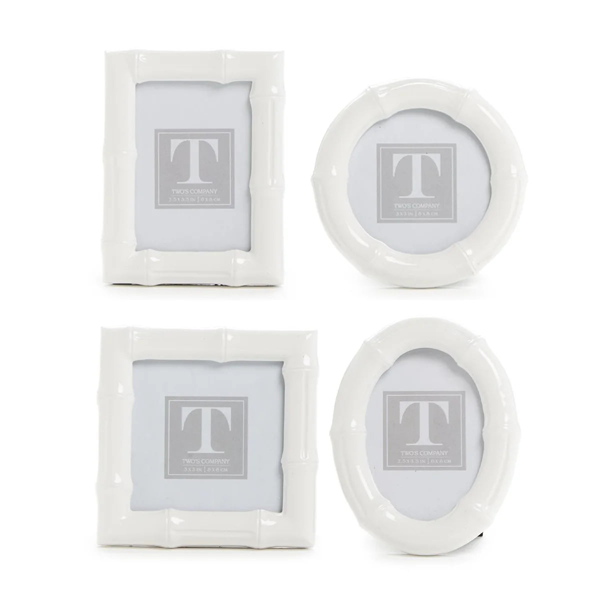 Faux Bamboo 3x3 Frames