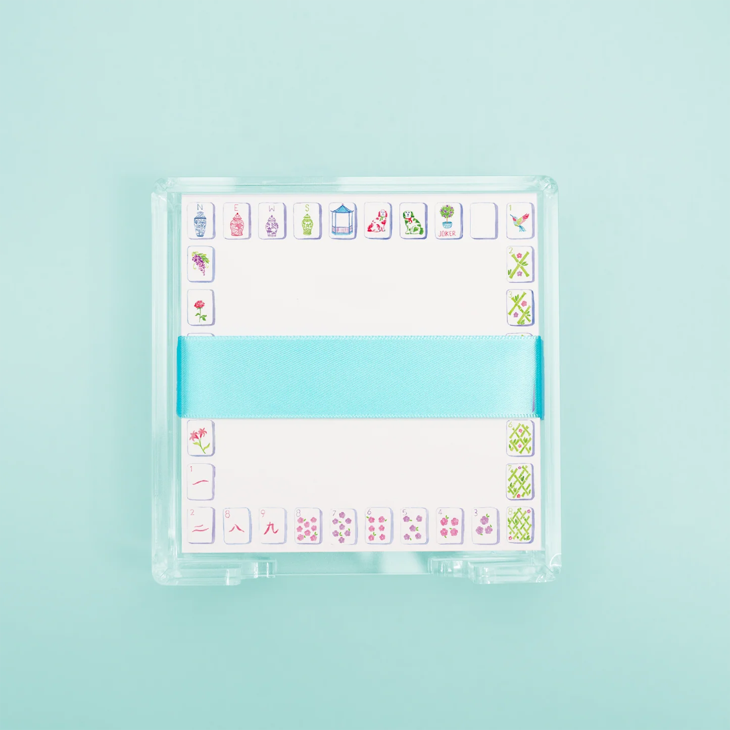 Mahjong Square Desk Set