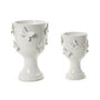 Set of 2 Butterfly Pedestal Cachepots
