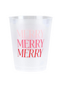 Cocktail Party Cups - Merry Merry Merry - 8ct