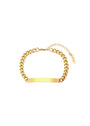 Medium Cuban Chain Bracelet Engraving