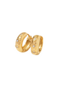 Mary Huggie Hoops
