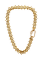Pave Carabiner Necklace