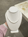 White Beaded Necklace
