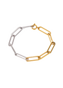 Two Toned Link Bracelet