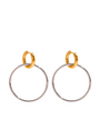 Tessa Silver Hoops