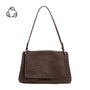 Natalia Espresso Recycled Vegan Shoulder Bag