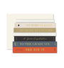 Graduation Books die-cut Greeting Card