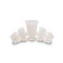 Classic Hair Clip | Small | Coconut White