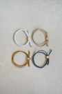 Skinny Hair Tie Set - Neutral