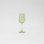 Matcha Green - Colored Wine Glass