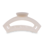 Open Hair Clip | Large | Coconut White
