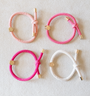 Original Smith & Co. Hair Tie Set - Pink