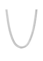 Silver Herringbone Necklace