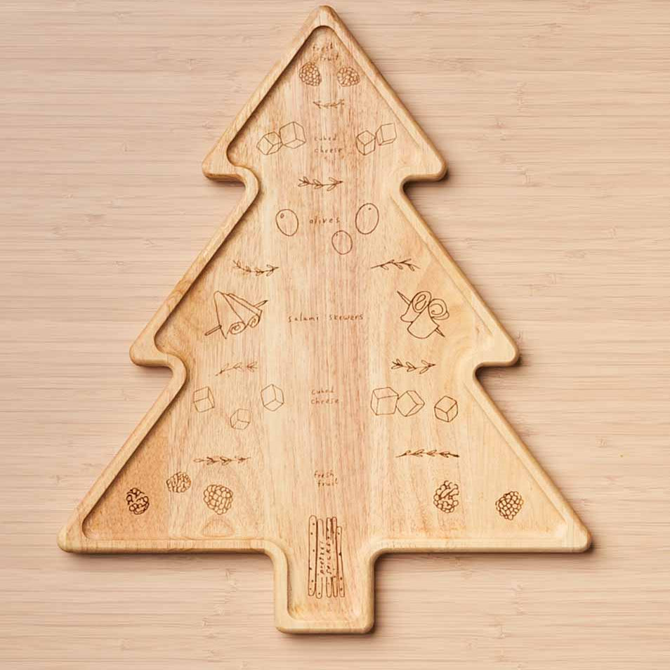 Cheese Map Board - Tree