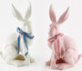 Flocked Bunny, 25"