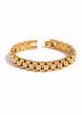 Pearl Wristwatch Chain Bracelet
