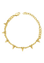 Spike x Curb Chain Bracelet