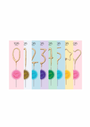Mini Gold Sparkler Wands 4”