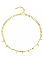 Spike x Curb Chain Necklace