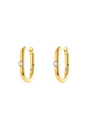 Lara Huggie Hoops
