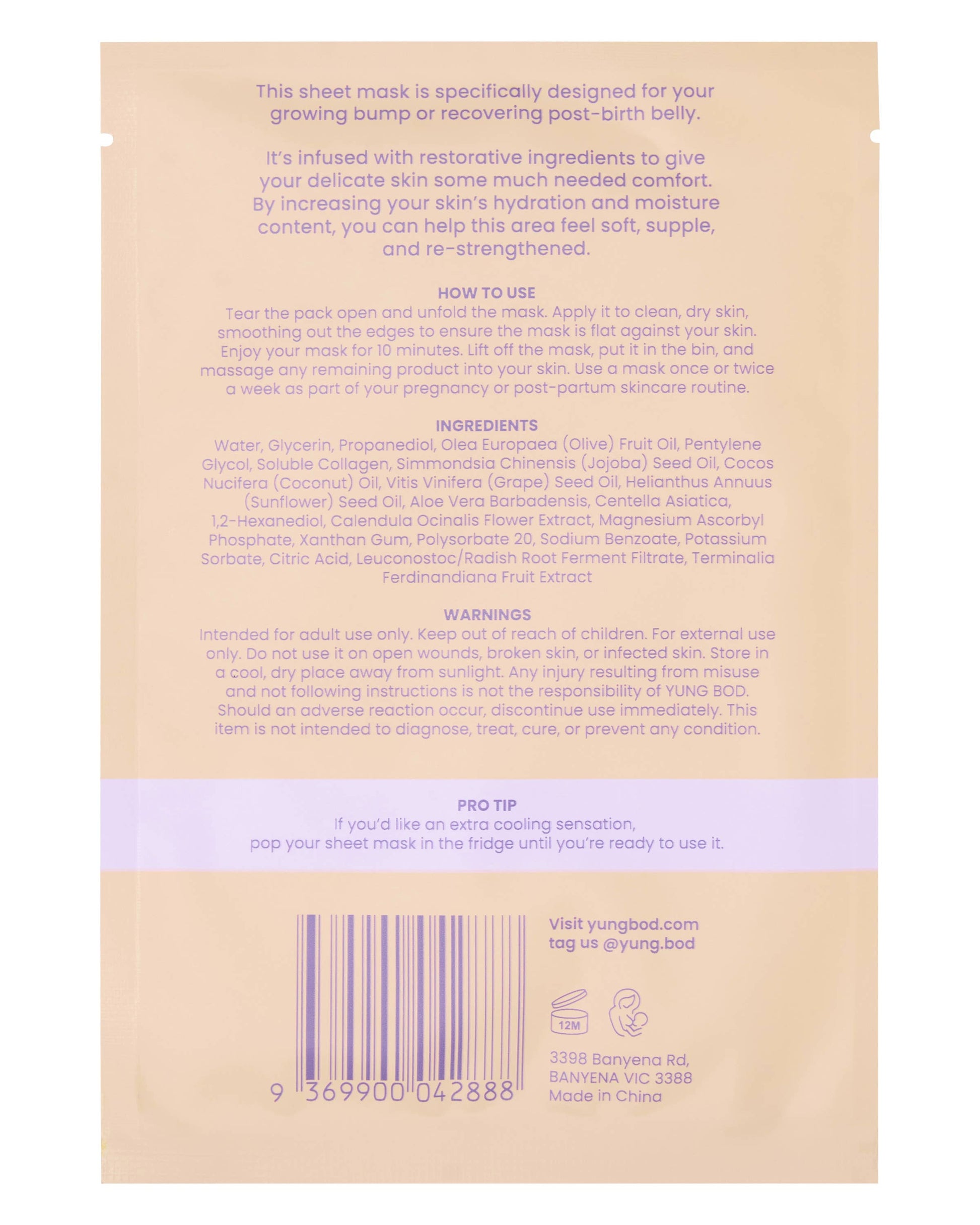 Bump & Beyond Belly Mask