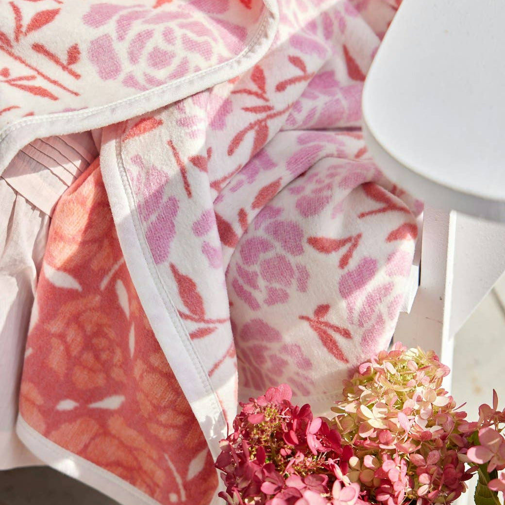 Peony Petals Blanket