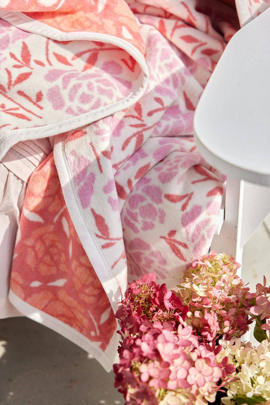 Peony Petals Blanket