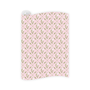 Snowdrop Meadow Pink Wrapping Paper Roll