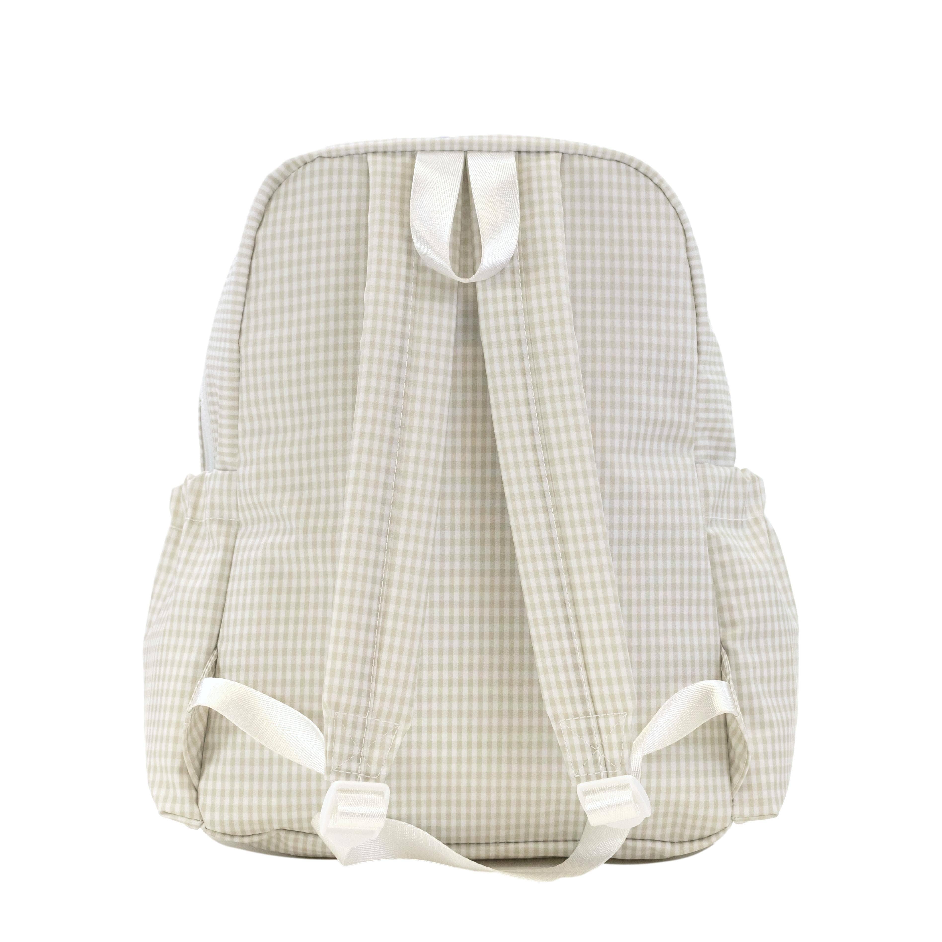BACKPACKER - BACKPACK GINGHAM PEARL GREY