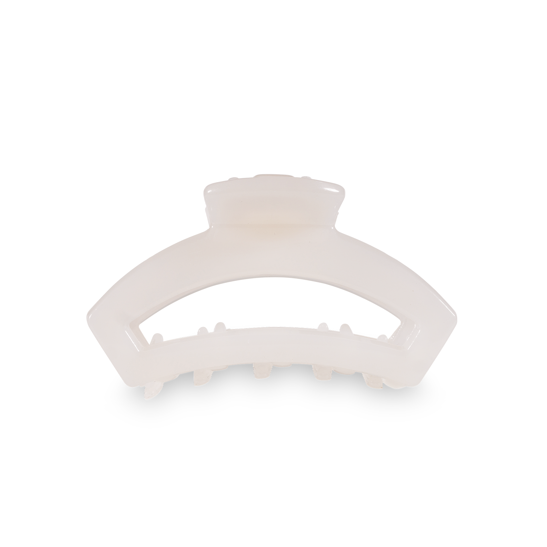 Open Hair Clip | Tiny | Coconut White